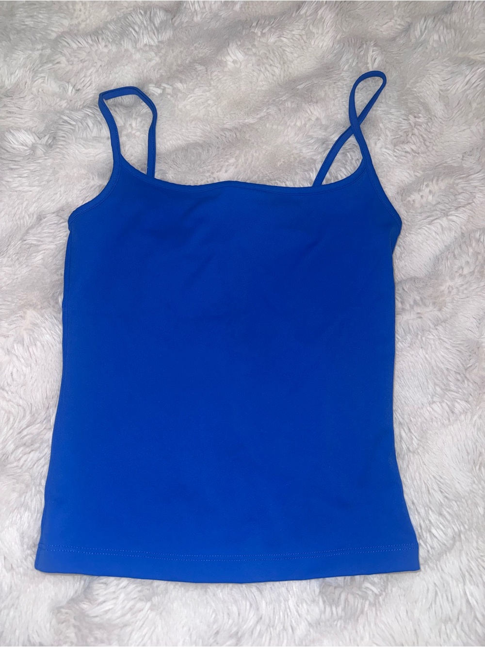 Garage Electric Blue Sleek Scoop Cami Tank
